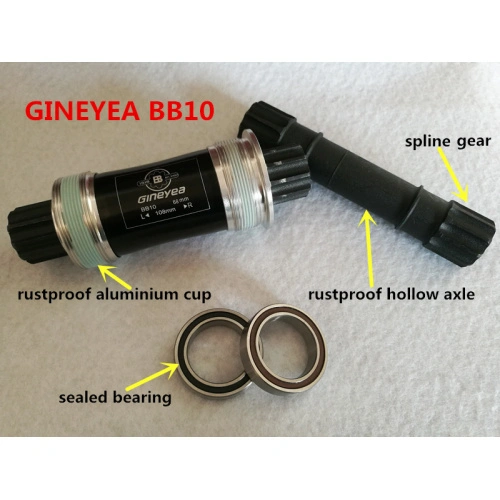 Spindle Bottom Brackets Spline Gear Hollow Axle 108mm China
